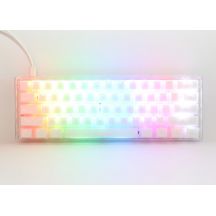 Ducky One 3 Aura White Mini klawiatura Gaming USB QWERTY Amerykański międzynarodowy Biały