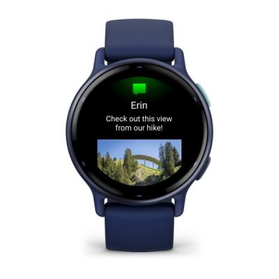2. Zegarek Garmin Vivoactive 5 42mm Granatowy