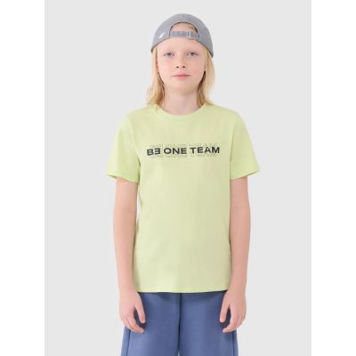 4. Koszulka 4F Jr 4FJWSS25TTSHM2186-45N