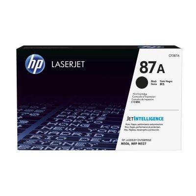 3. HP 87A oryginalny wkład z czarnym tonerem LaserJet