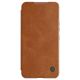 2. Nillkin Qin Leather Pro Case etui do Samsung Galaxy S22+ (S22 Plus) osłona na aparat kabura pokrowiec obudowa z klapką brązowy