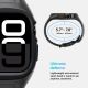 13. Pasek Spigen Liquid Air Pro na Apple Watch 46 mm - czarny mat
