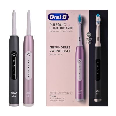 22. Szczoteczka elektryczna Oral-b Pulsonic SlimLuxe 4900 dwupak
