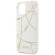 5. Etui Guess Gold Chain Collection na iPhone 12 Pro Max 6,7"  - białe