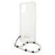 6. Etui Guess White Pearl na iPhone 12 Pro Max - przezroczyste