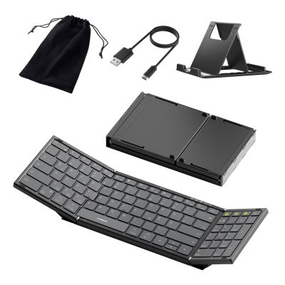 2. Inateck N0135_BLACK klawiatura Dom/Biuro Bluetooth Czarny