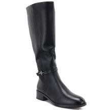 Kozaki damskie oficerki czarne Potocki SZ12862