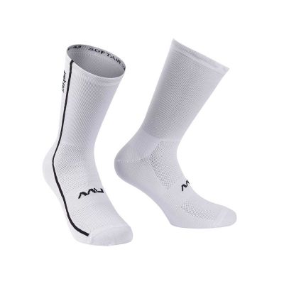Skarpety rowerowe NORTHWAVE Apres Race Sock biały