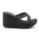 6. IPANEMA HIGH FASHION II SLIDE FEM BLACK/GLITTER/BEIGE 83646-BQ589