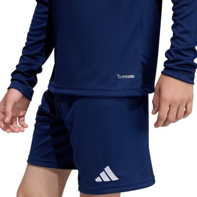 12. Koszulka dla dzieci adidas Entrada 26 Long Sleeve Jersey granatowa KF5877