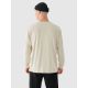 5. Longsleeve oversize z nadrukiem męski 4F 4FRAW24TLONM502-12S