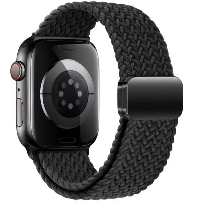 2. Pasek Tech-Protect Nylonmag na Apple Watch 4 / 5 / 6 / 7 / 8 / 9 / SE (38 / 40 / 41 mm) - czarny