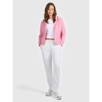 6. Bluza z kapturem rozpinana damska 4F 4FRAW25TSWSF2776-56S