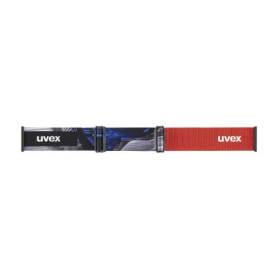 4. Uvex Skibrille provoqe FM gogle do sportów zimowych Czarny Mężczyźni Niebieski Soczewka sferyczna