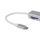 5. Equip 133480 stacja dokująca USB 3.2 Gen 1 (3.1 Gen 1) Type-C Srebrny