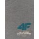 6. T-shirt regular gładki męski 4F 4FRSS26TTSHM3990-24M