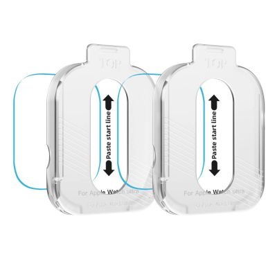 3. Szkło hartowane Tech-Protect Easy Set+ 2-pack na Apple Watch Ultra 1 / 2 49 mm - przezroczyste