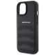 6. Etui AMG Leather Debossed Lines do iPhone 15 Plus - czarne