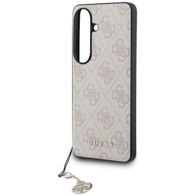 12. Etui Guess 4G Classic Logo Charm MagSafe na Samsung Galaxy S26 - różowe