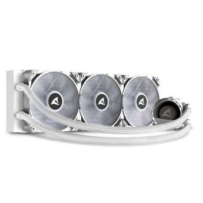11. Sharkoon S90 Procesor Chłodnica cieczy all-in-one 12 cm Biały 1 szt.