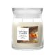 3. YC SIGNATURE - Świeca średnia AMBER & SANDALWOOD YANKEE