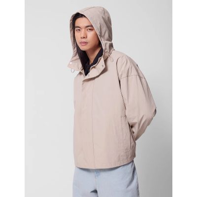 4. Kurtka przejściowa z kapturem męska Outhorn OTHWSS24TJACM204-83S