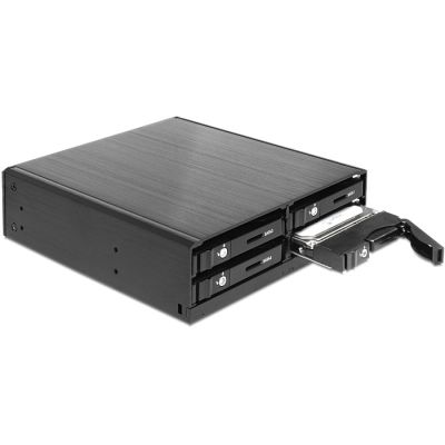 Kieszeń Delock 5.25" Mobile Rack dla 4 x 2.5” SATA HDD / SSD