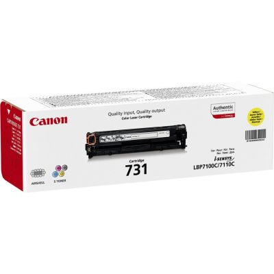 2. Canon 731 kaseta z tonerem 1 szt. Oryginalny Żółty