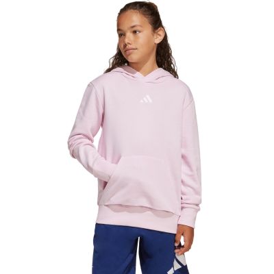 Bluza dla dzieci adidas Essentials Hoodie różowa JC9773