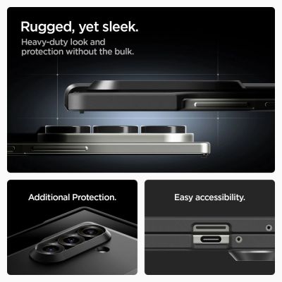14. Etui Spigen Tough Armor Pro Mag MagSafe na Samsung Galaxy Z Fold 7 - czarne