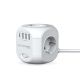 RealPower SteckdosenwĂĽrfel PowerBox 431 + 3xUSB-A / 1xUSB-C