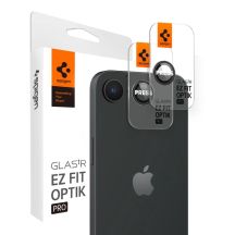Osłona aparatu Spigen Optik Pro GLAS.TR "Ez Fit" 2-pack na iPhone 16e / 17e - czarna