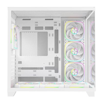 5. RAMPAGE OBUDOWA PC ZE SZKŁEM HARTOWANYM SEALITE 7X WENTYLATOR ARGB PWM WHITE