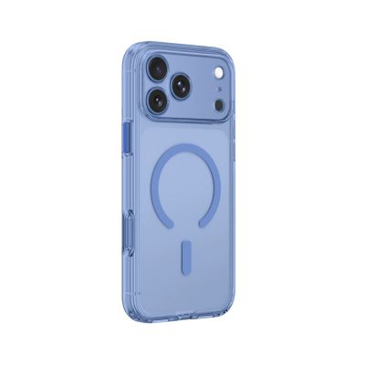 3. Etui AMAZINGTHING Minimal Mag Lens Case na iPhone 18 Pro z osłoną aparatu i mocowaniem na smycz kompatybilne z MagSafe - niebieskie