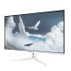 7. Monitor Arozzi Nova 32" z systemem ochrony przed włamaniem (IPS), QHD, format 16:9, odświeżanie 180 Hz, czas reakcji 1 ms, rozdzielczość 2560 x 1440 pikseli, jasność 300 cd/m2, ilość portów HDMI: 2, kolor biały