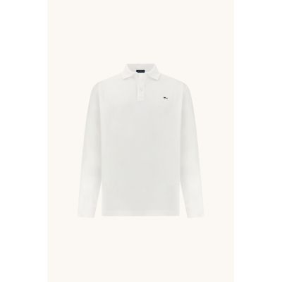 4. Koszulka polo bawełniana męska Paul&Shark biały 99311003-10 - klasyczna, elegancka