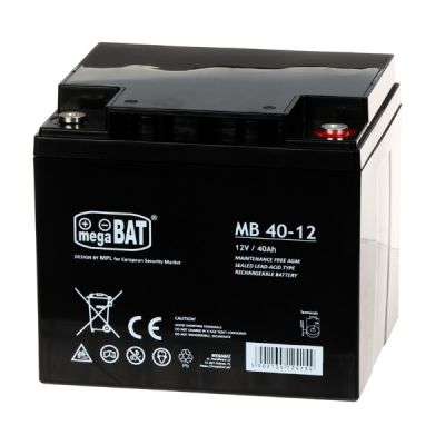 2. Akumulator 12V/40AH-MB megaBAT