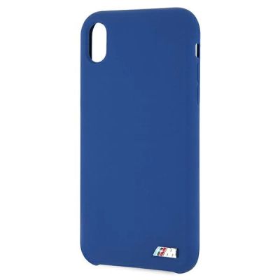 3. Etui BMW Silicone M Collection na iPhone Xr - niebieske
