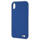 3. Etui BMW Silicone M Collection na iPhone Xr - niebieske