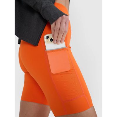 6. Legginsy kolarki do biegania szybkoschnące damskie 4F 4FWSS25TFSTF027-70S