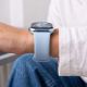 6. Pasek Tech-Protect Silicone na Apple Watch 40 / 41 / 42 mm - jasnoniebieski