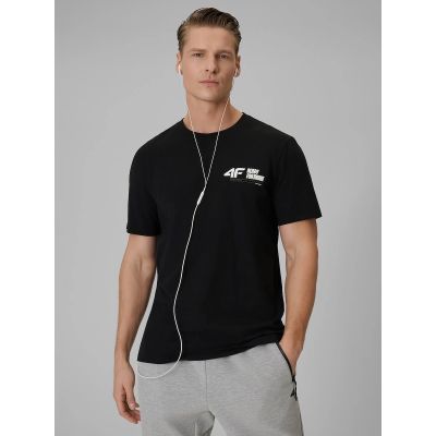 T-shirt regular gładki męski 4F 4FRSS26TTSHM3992-20S