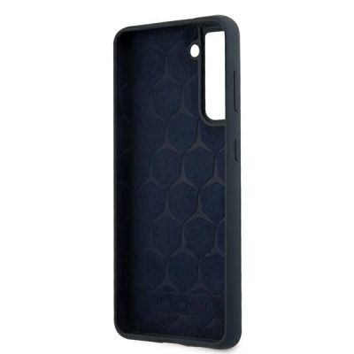 7. Etui Mercedes Silicone Line na Samsung Galaxy S21 - niebieskie