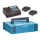 MAKITA ZESTAW ZASILAJĄCY 12V 2x2,0Ah (BL1021Bx2+DC10SB) MAKPAC
