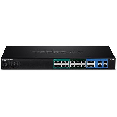 2. TRENDnet Switch 20-portowy Gbit UPoE 370W Web Smart 19"