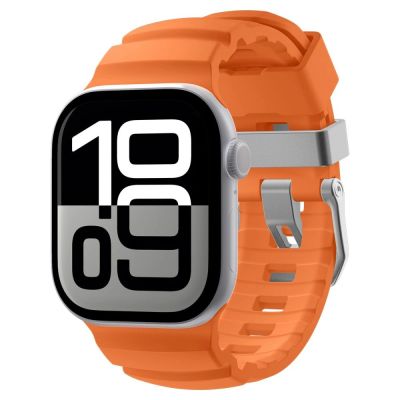 11. Pasek Spigen WBS2 na Apple Watch 44 / 45 / 46 / 49 mm - pomarańczowy