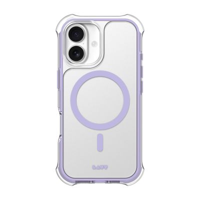 5. LAUT AERO PROTECT pokrowiec na telefon komórkowy 17,5 cm (6.9") Fioletowy, Przezroczysty