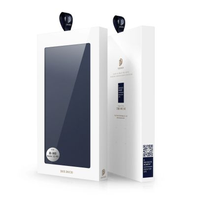 6. Dux Ducis Skin Pro etui do Xiaomi Redmi Note 12 pokrowiec z klapką portfel na kartę podstawka niebieskie