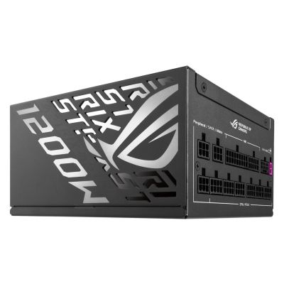 41. ASUS ROG -STRIX-1200P-GAMING-E moduł zasilaczy 1200 W 20+4 pin ATX ATX Czarny, Wielobarwny