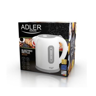 4. Czajnik elektryczny Adler AD 1234 (2200W 1.7l; kolor biały)